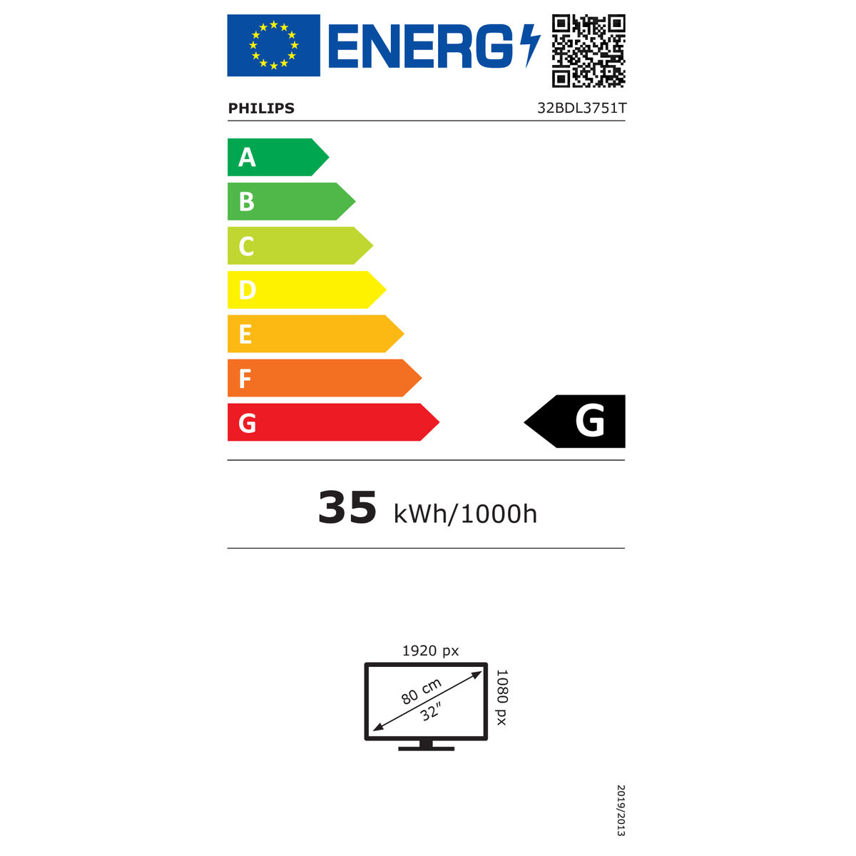 Afbeeldingen van Videowall Monitor Philips 32 SERIE T-LINE TACTIL 32" Full HD