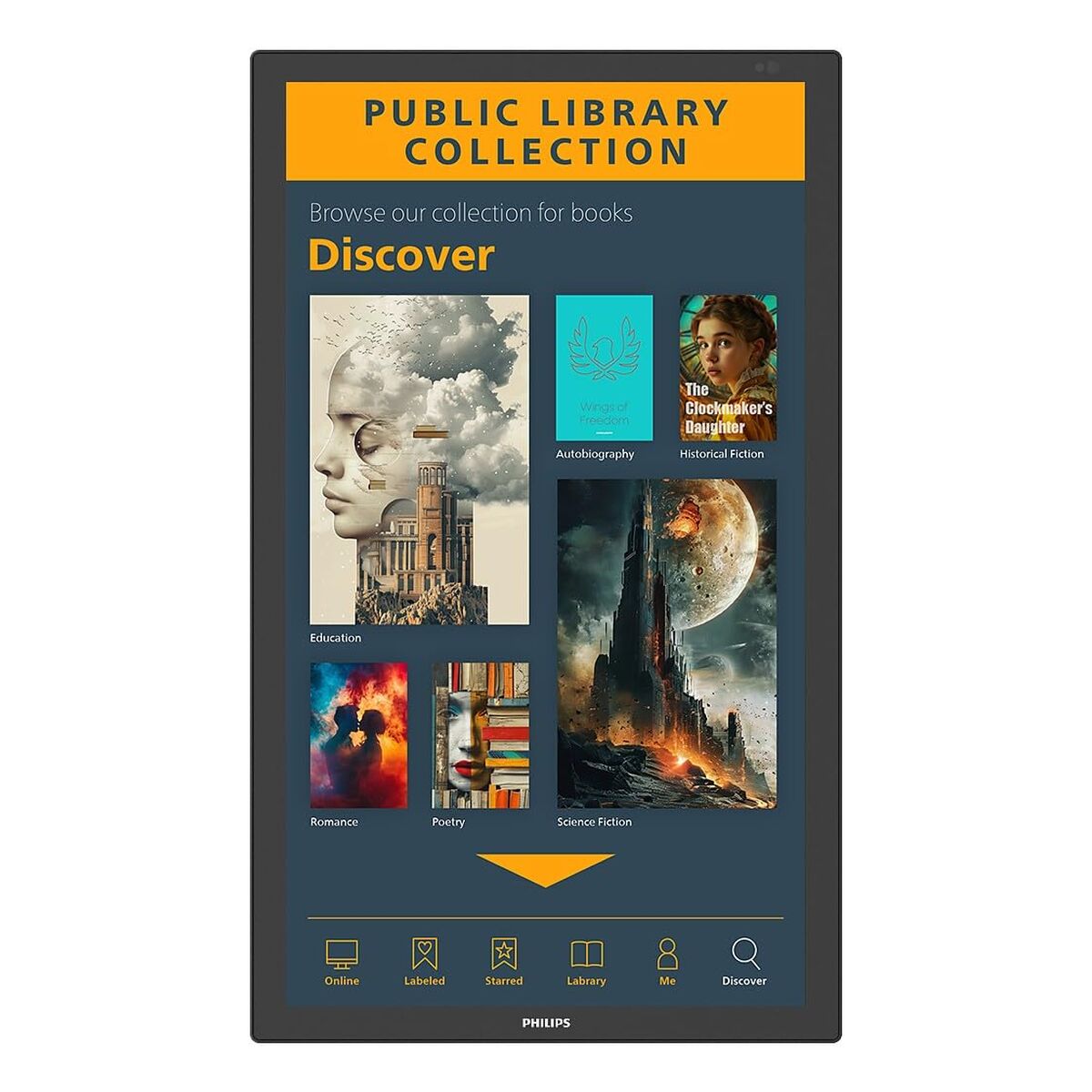 Imagen de Alfombrilla Antideslizante Philips 43BDL3751T/00 Negro