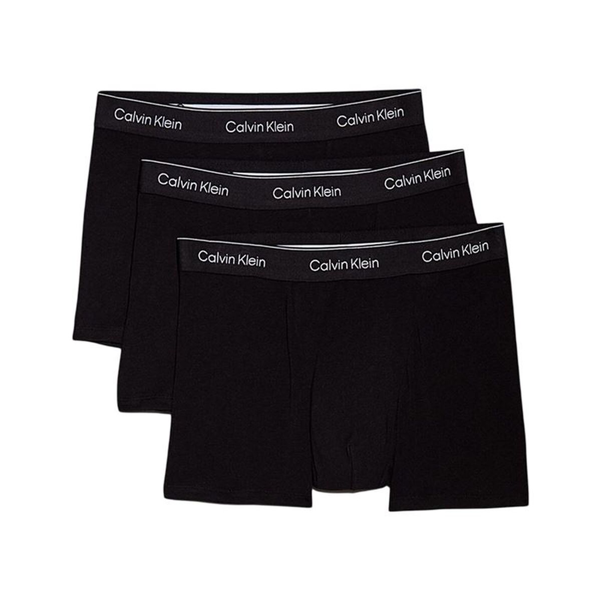 Heren Boxer Shorts Calvin Klein Zwart 3 Onderdelen