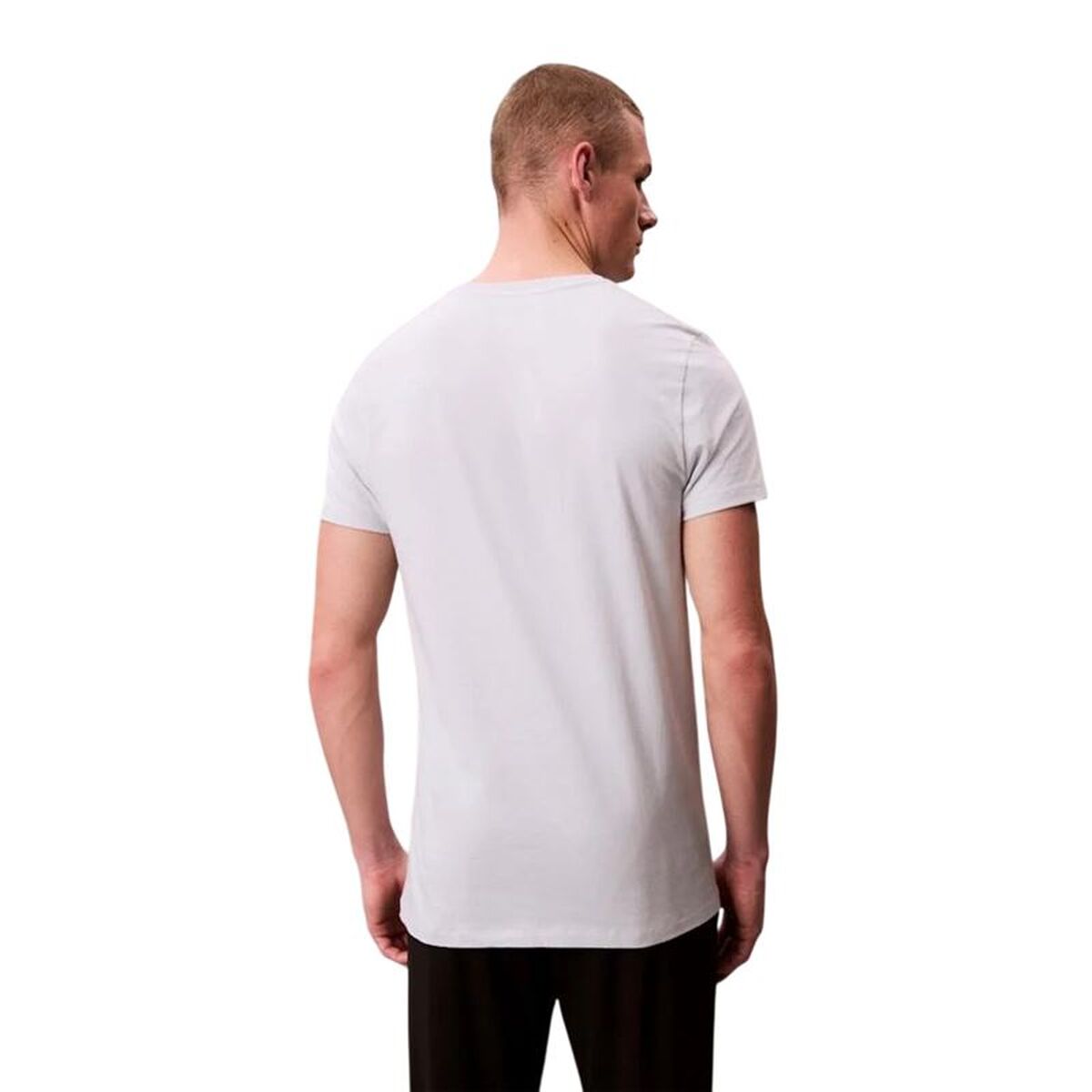 Heren-T-Shirt met Korte Mouwen Calvin Klein Indigo 3 Onderdelen