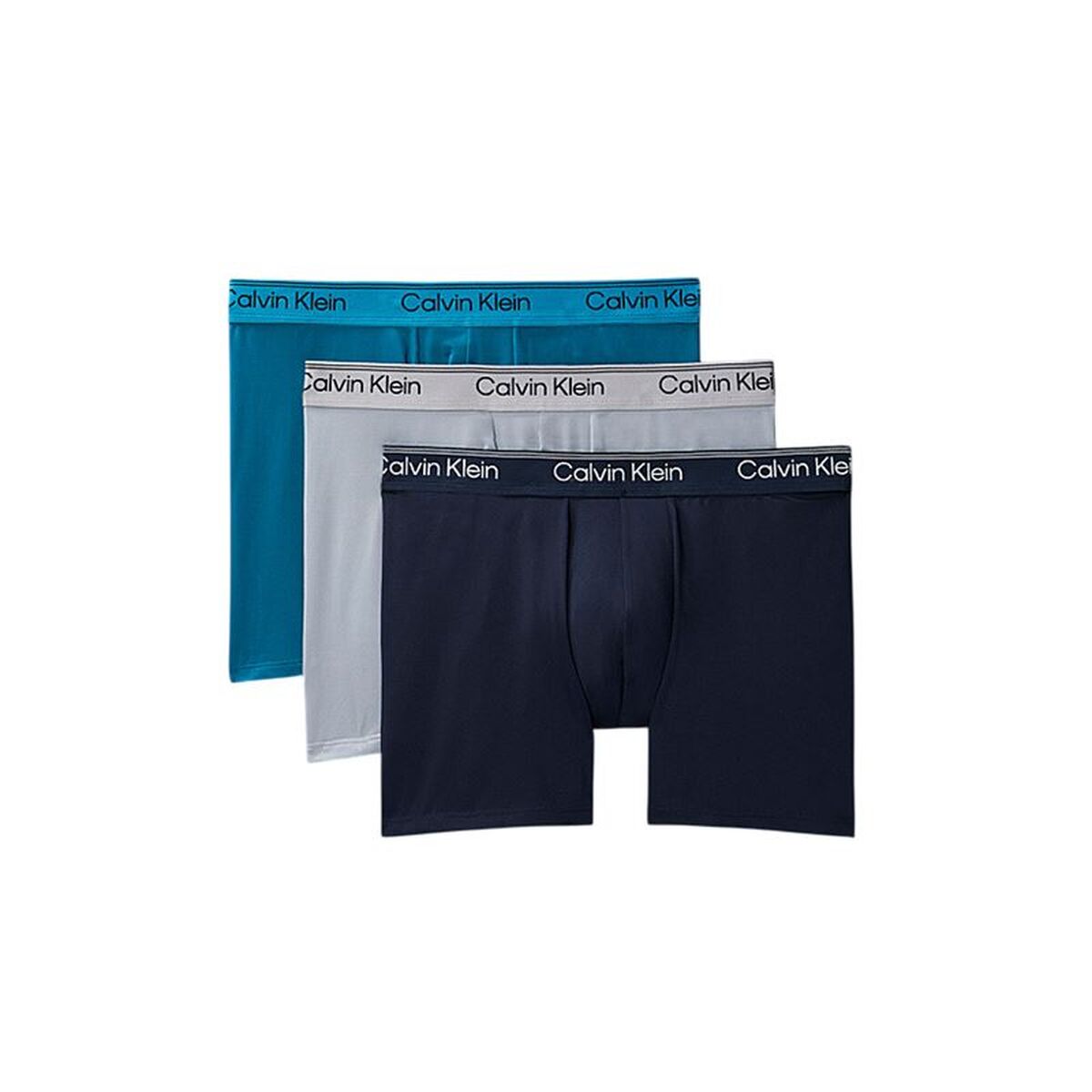 Heren Boxer Shorts Calvin Klein Blauw 3 Onderdelen