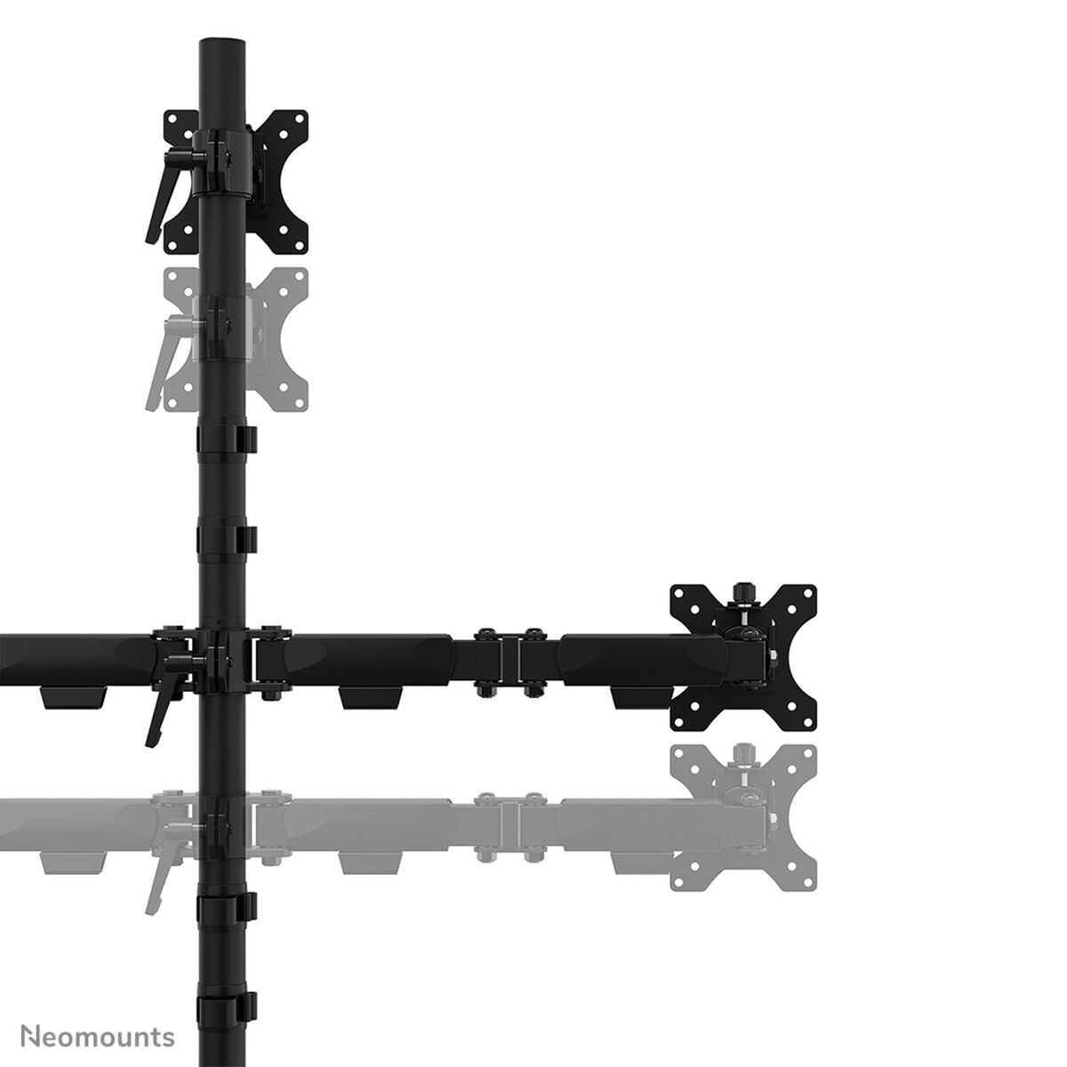 Bild von Screen Table Support Neomounts DS45-600BL2-1 10" 32"