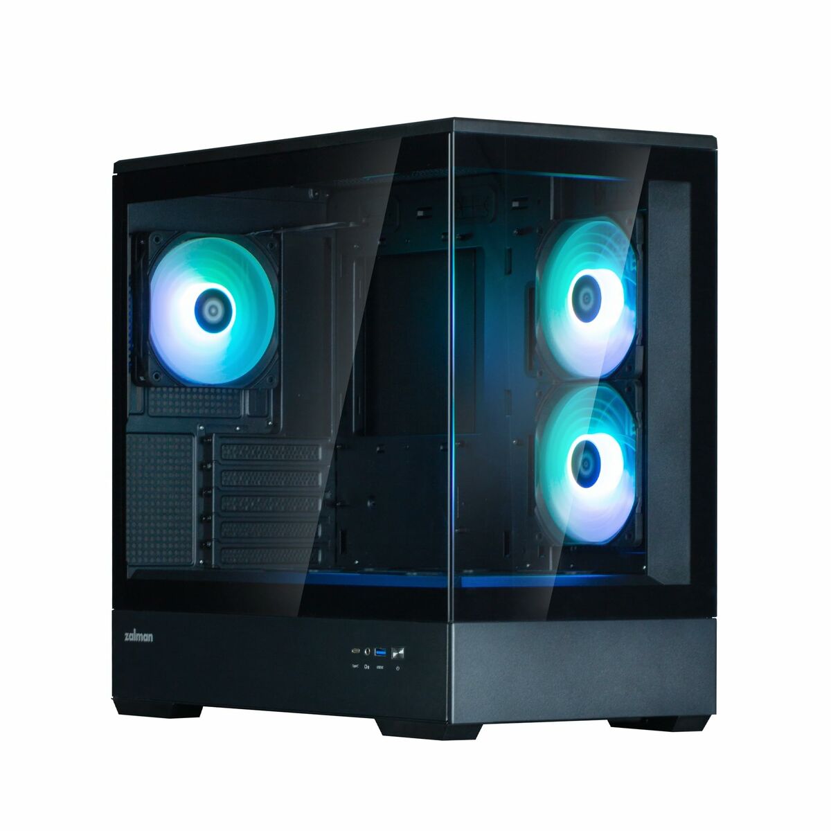 Afbeeldingen van ATX Semi-tower Box Zalman P30 V2 Black
