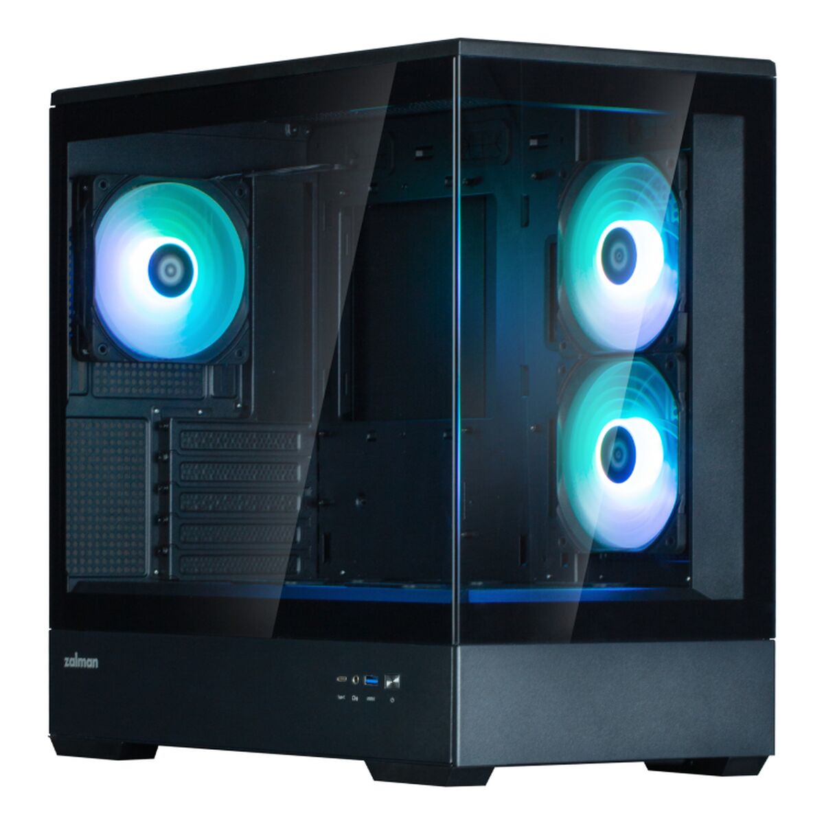 Afbeeldingen van ATX Semi-tower Box Zalman P30 V2 Black