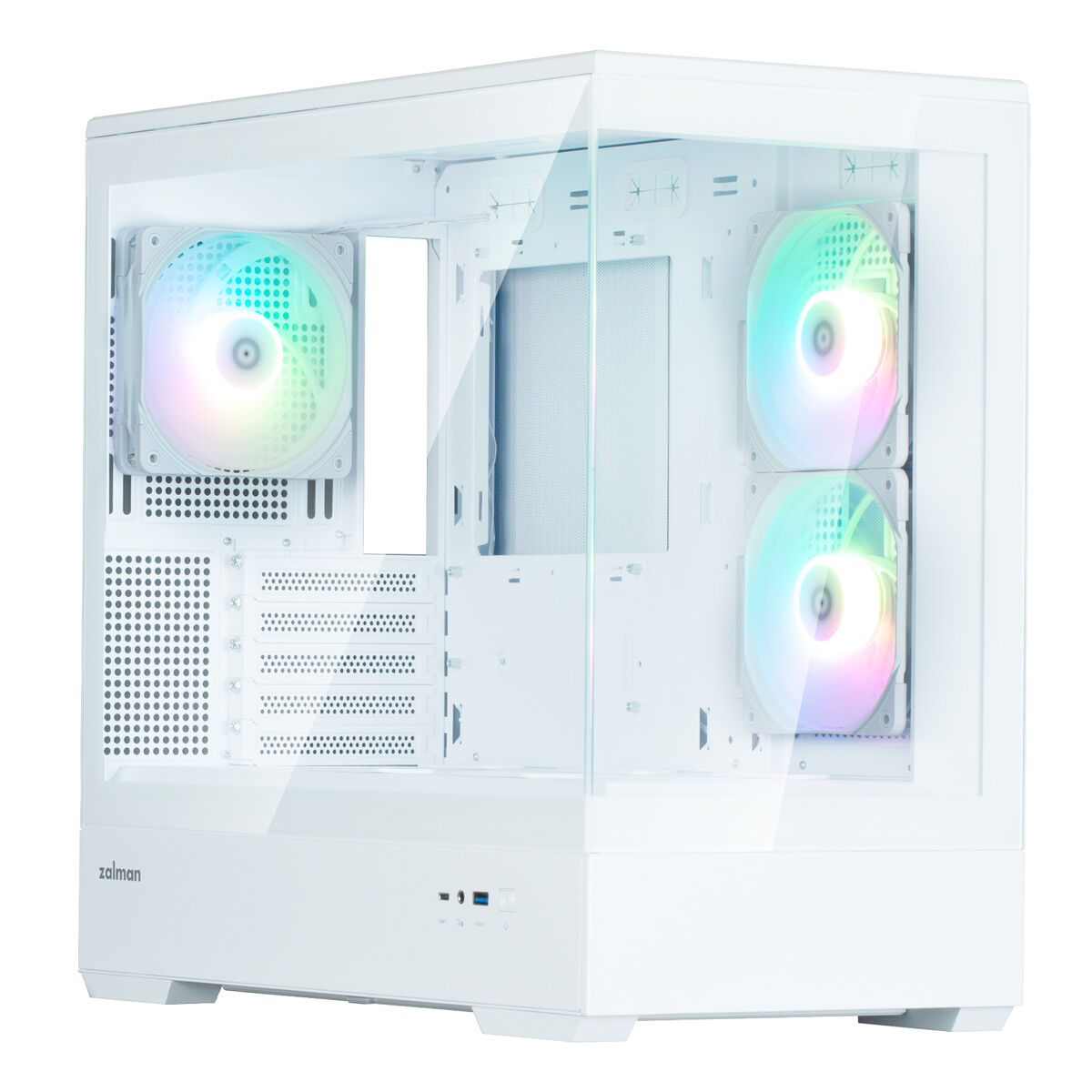 Afbeeldingen van ATX Semi-tower Box Zalman P30 V2 White