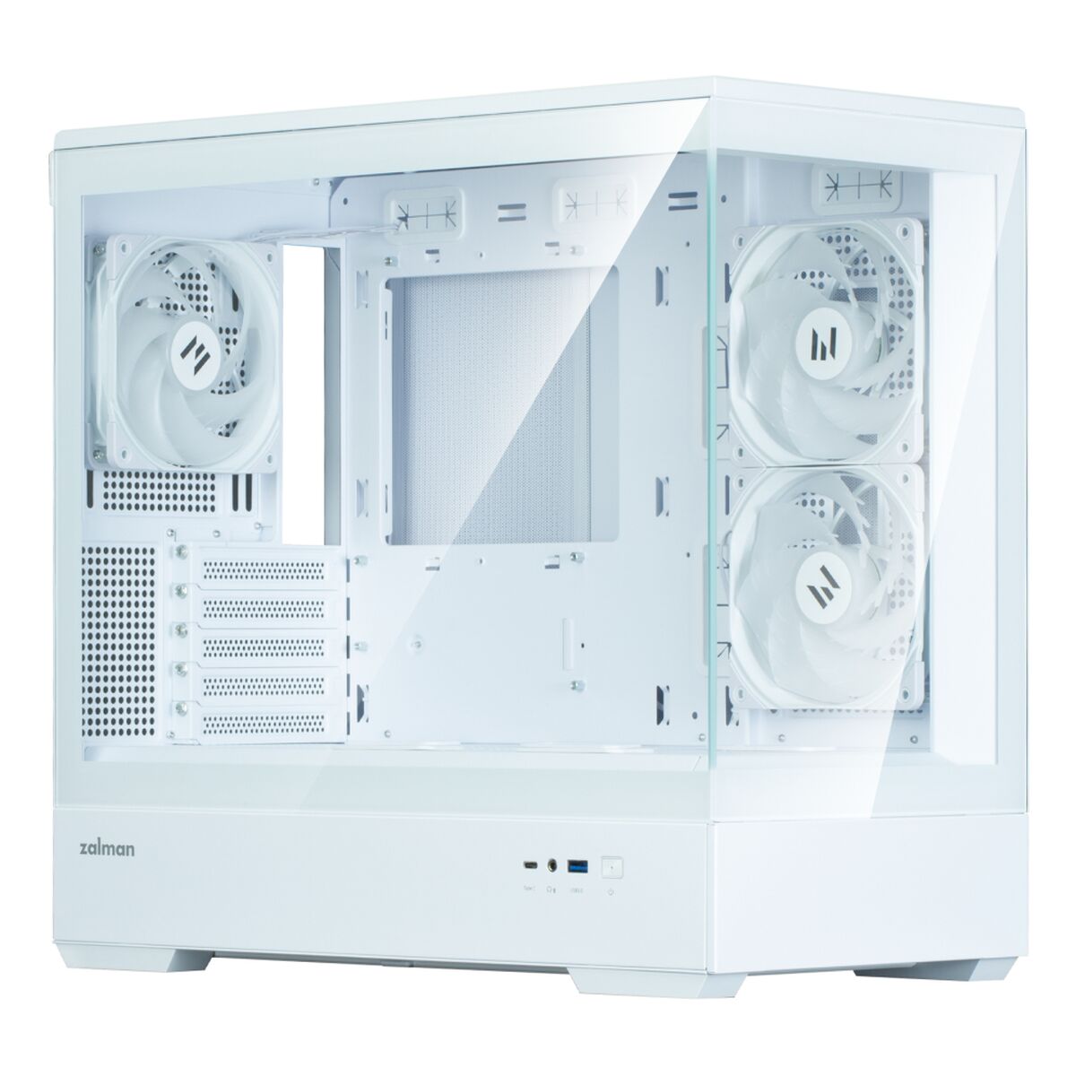 Afbeeldingen van ATX Semi-tower Box Zalman P30 V2 White