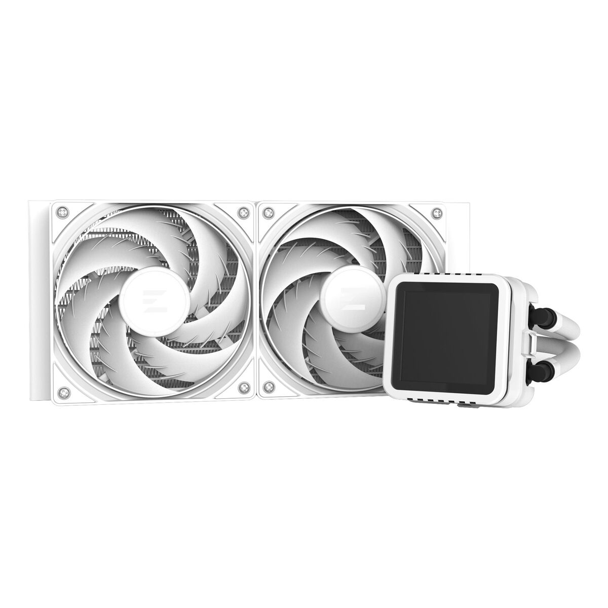 Afbeeldingen van Box Ventilator Zalman ALPHA2 DS A24 WHITE Ø 12 cm (1 Unit)