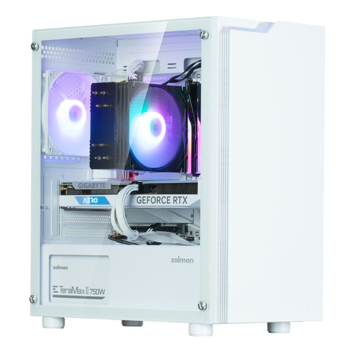Afbeeldingen van ATX Semi-tower Box Zalman T4 PLUS White