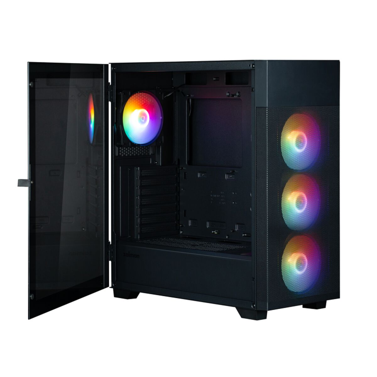 Afbeeldingen van ATX Semi-tower Box Zalman S5 NEO BLACK Black