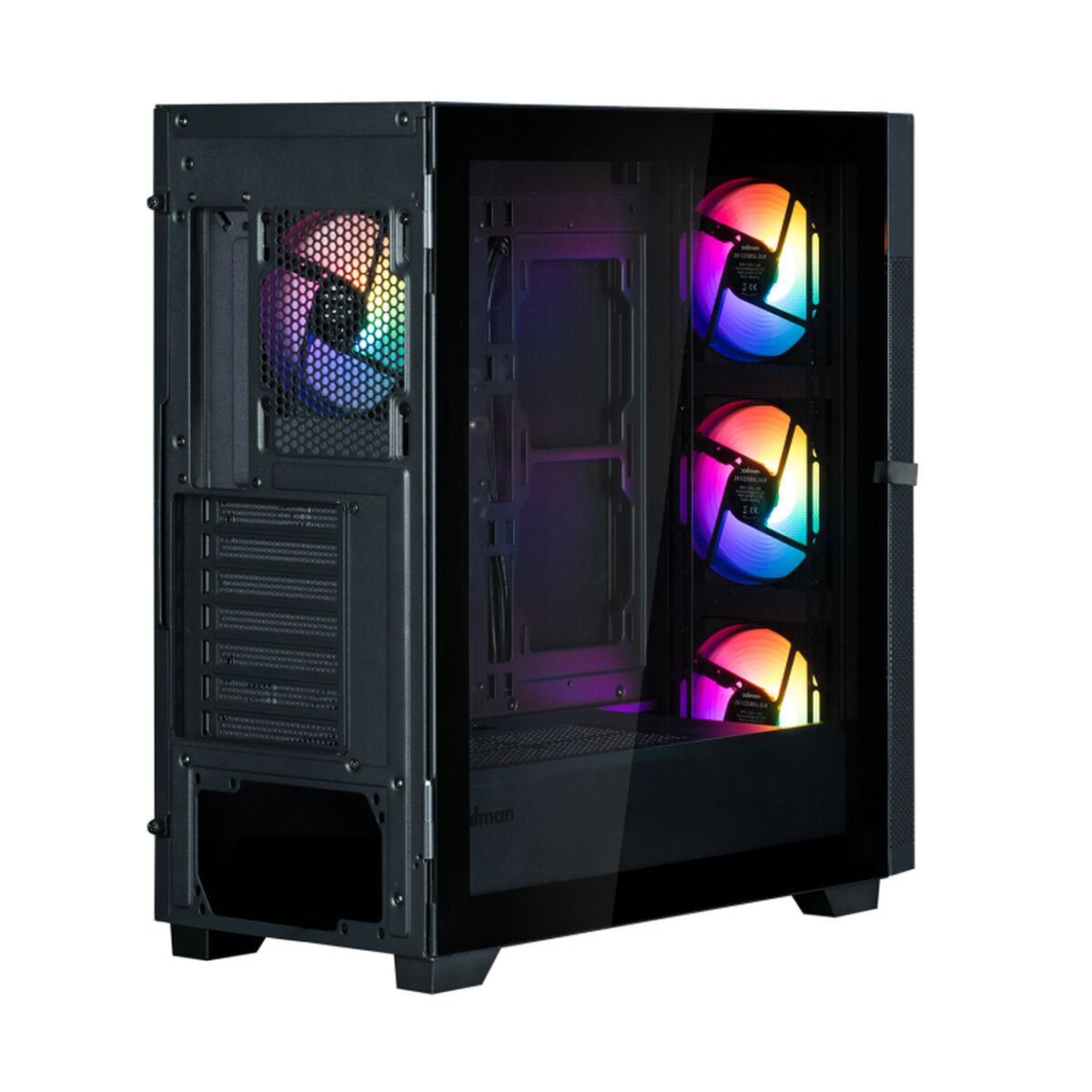 Afbeeldingen van ATX Semi-tower Box Zalman S5 NEO BLACK Black
