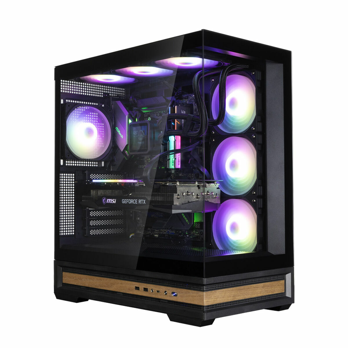 Afbeeldingen van ATX Semi-tower Box Zalman 8800263650392 Black