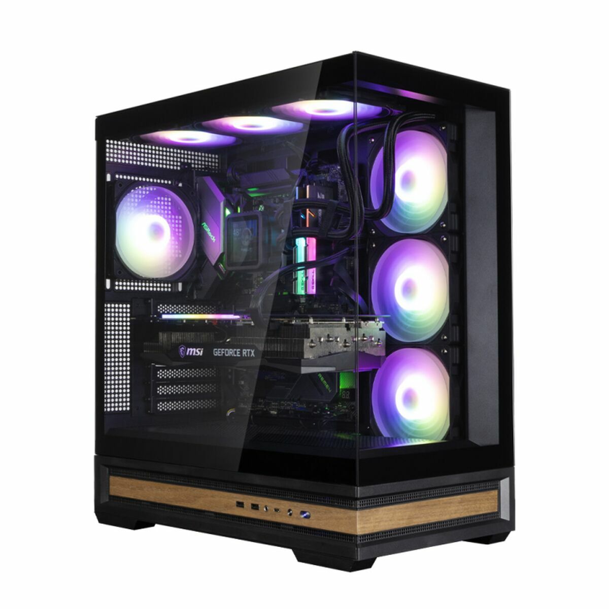 Afbeeldingen van ATX Semi-tower Box Zalman P40 NAMU Black