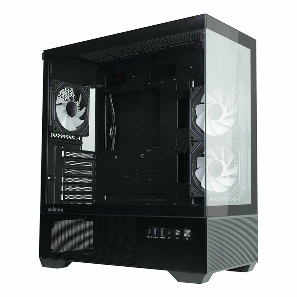 Afbeeldingen van ATX Semi-tower Box Zalman CHRONIX Black
