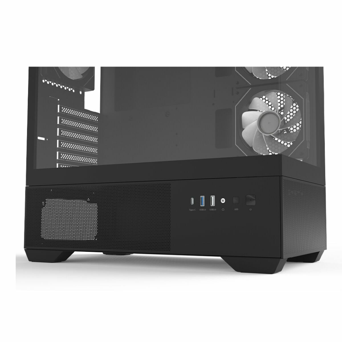 Afbeeldingen van ATX Semi-tower Box Zalman CHRONIX Black