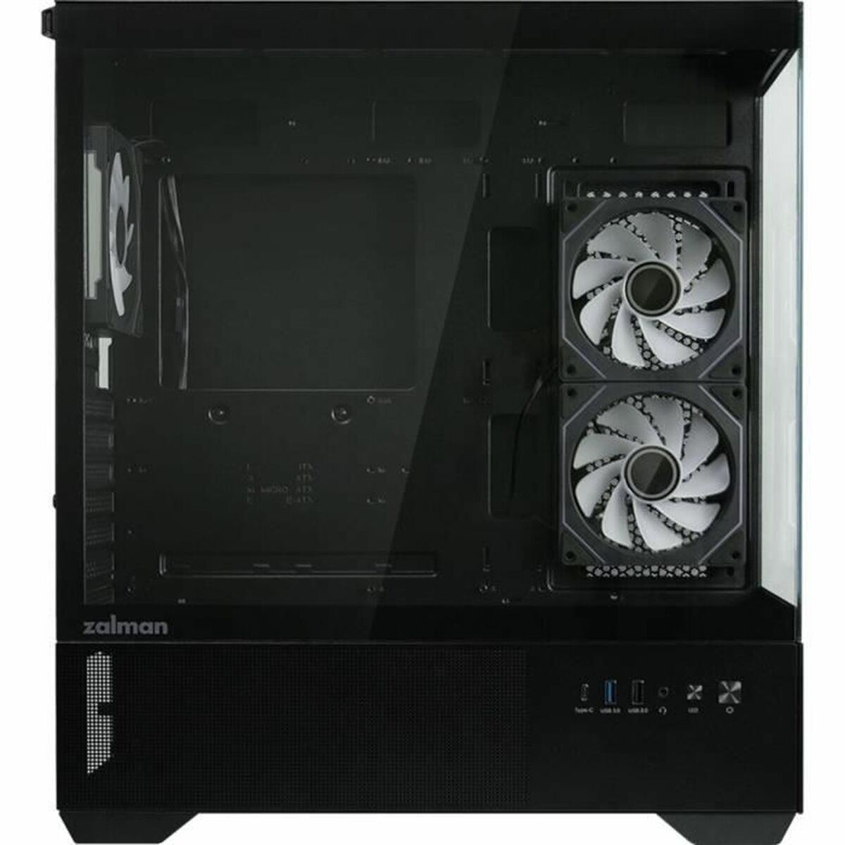 Afbeeldingen van ATX Semi-tower Box Zalman CHRONIX Black