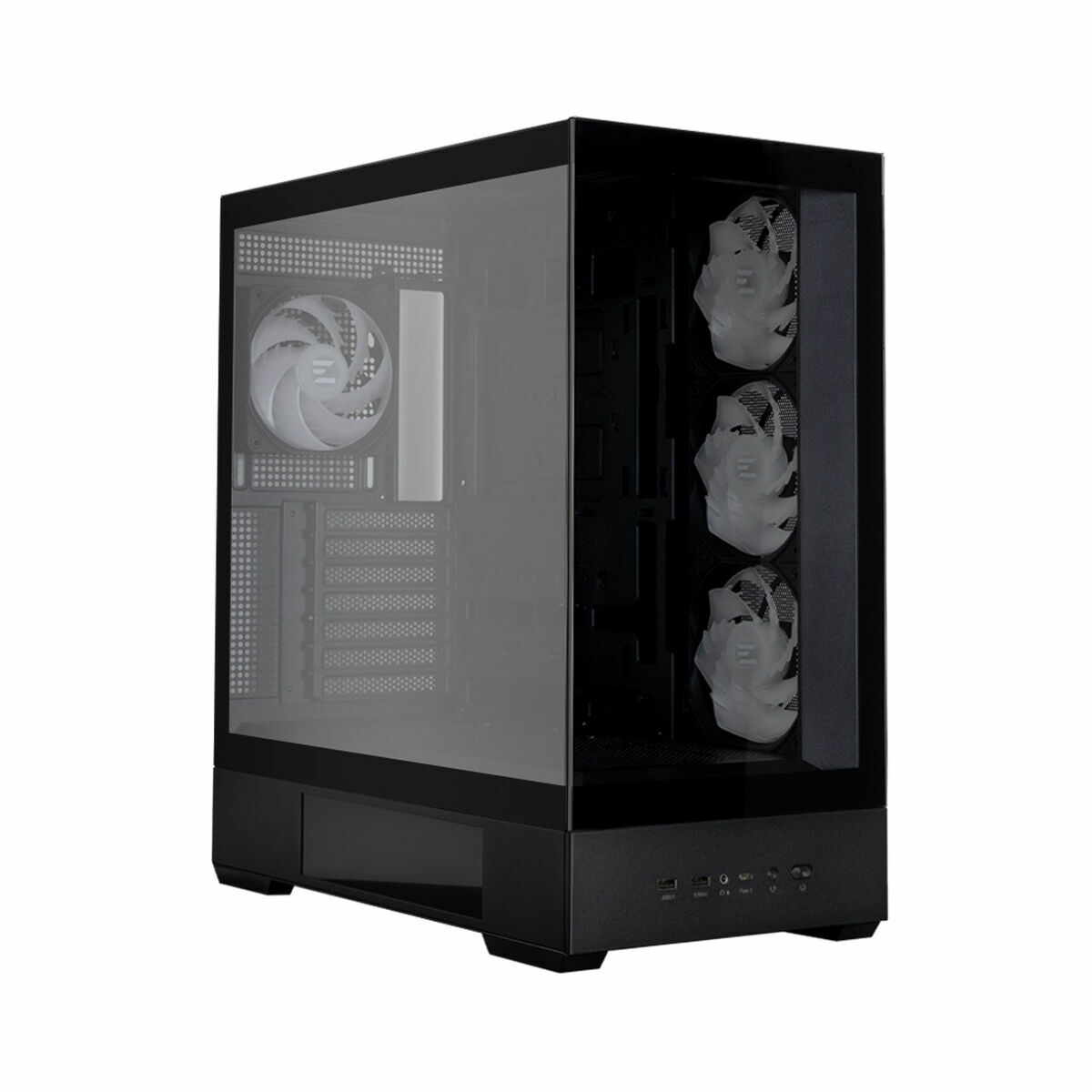 Afbeeldingen van ATX Semi-tower Box Zalman P40 DS BLACK Black
