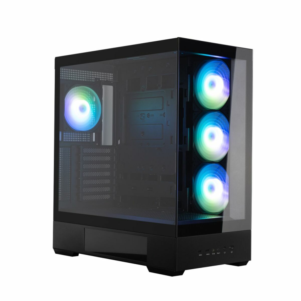Afbeeldingen van ATX Semi-tower Box Zalman P40 DS Black