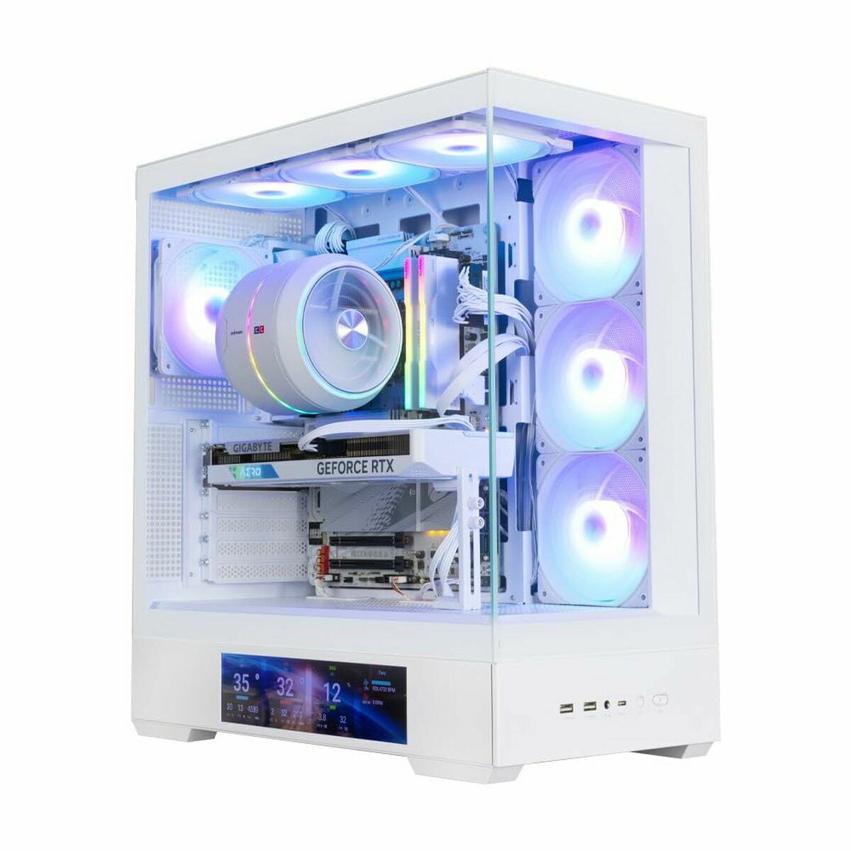 Afbeeldingen van ATX Semi-tower Box Zalman P40 DS WHITE White