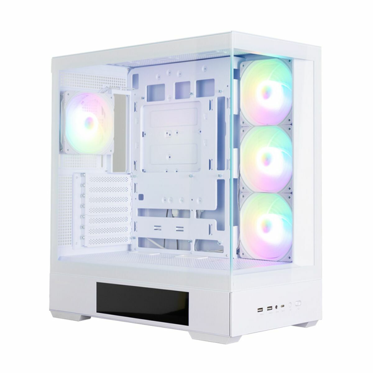 Afbeeldingen van ATX Semi-tower Box Zalman P40 DS WHITE White