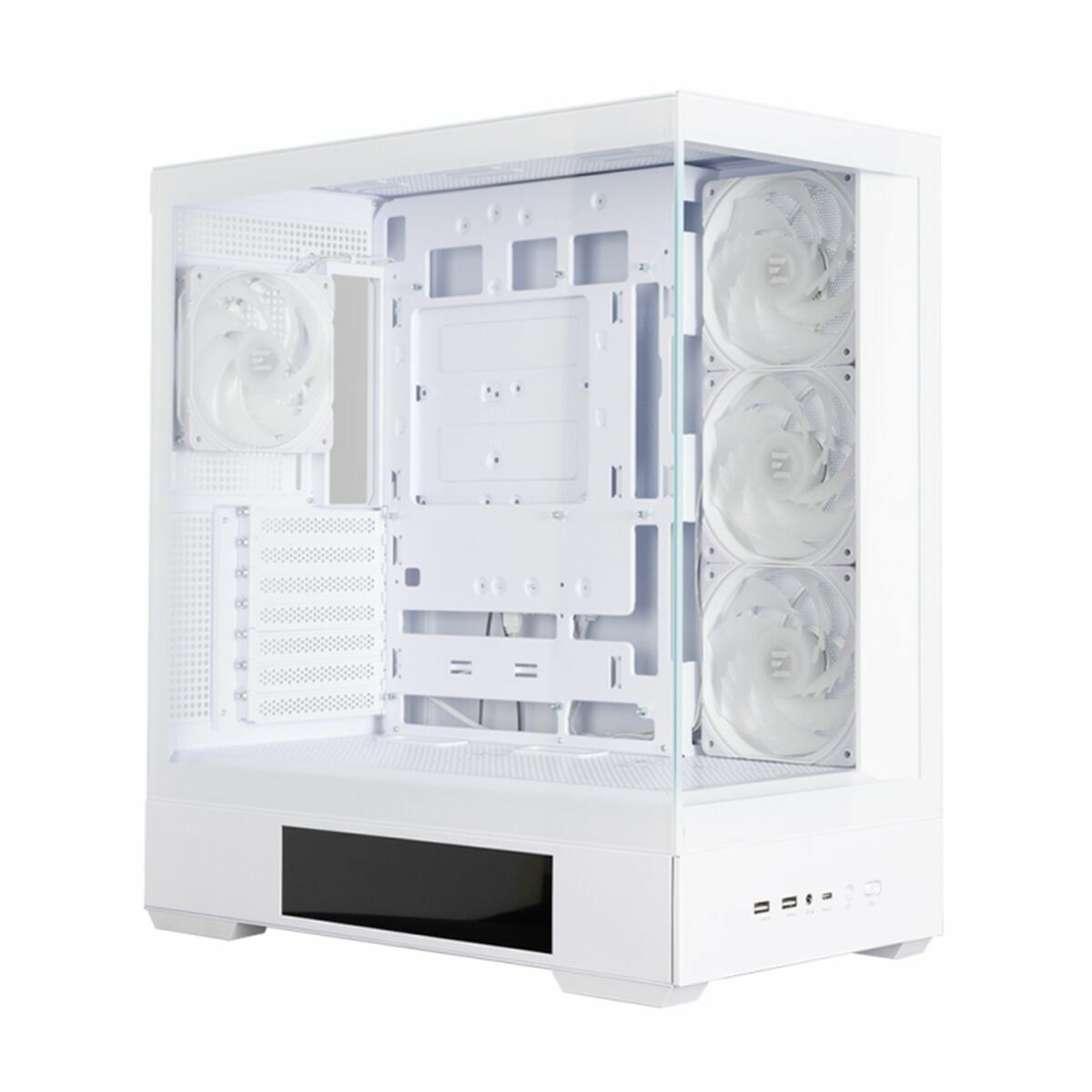 Afbeeldingen van ATX Semi-tower Box Zalman P40 DS White