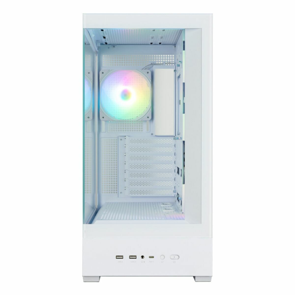 Afbeeldingen van ATX Semi-tower Box Zalman P40 DS White