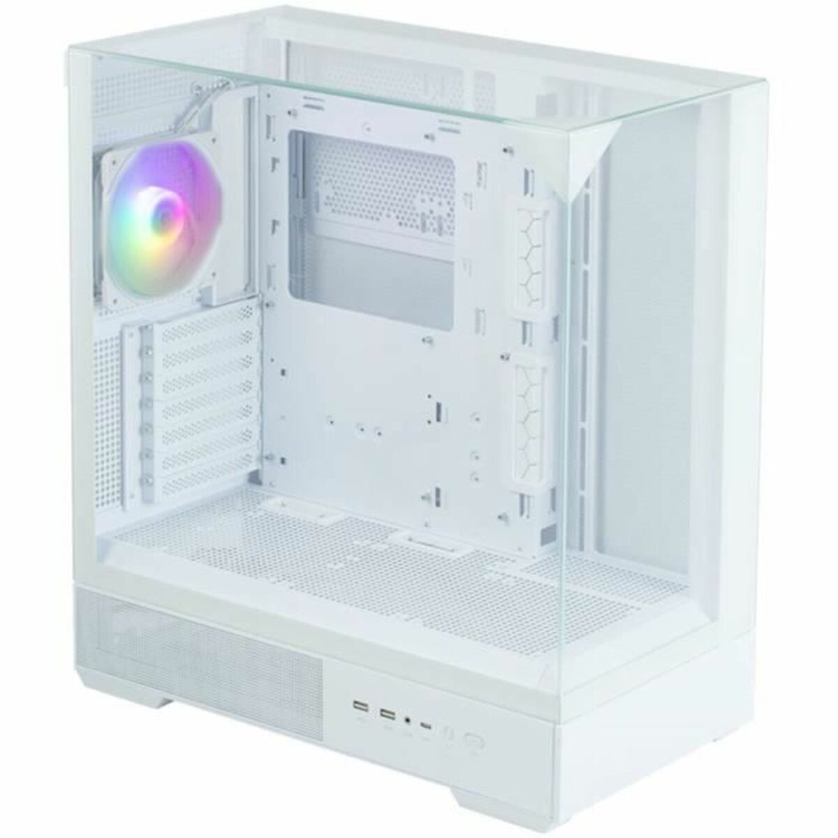 Afbeeldingen van ATX Semi-tower Box Zalman P40 Prism Plus White