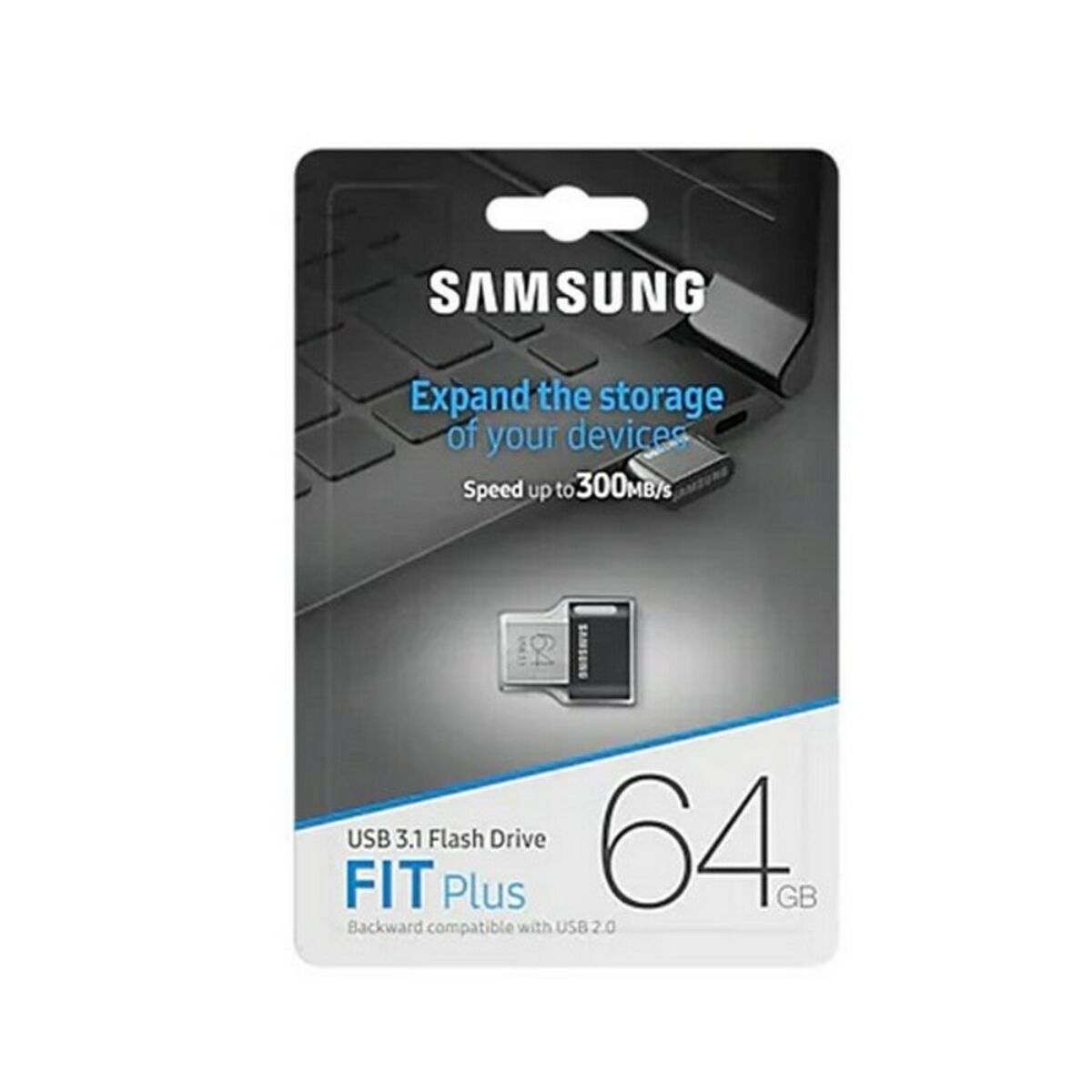 Obrazek USB stick 3.1 Samsung Bar Fit Plus Black