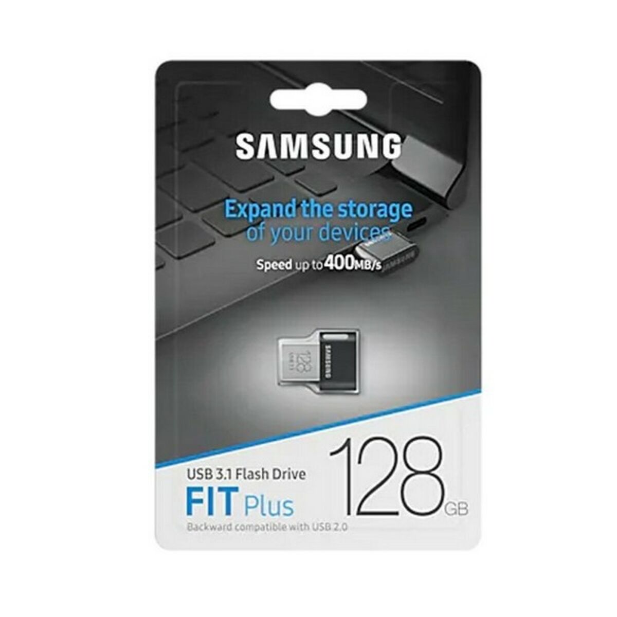 Obrazek USB stick 3.1 Samsung Bar Fit Plus Black
