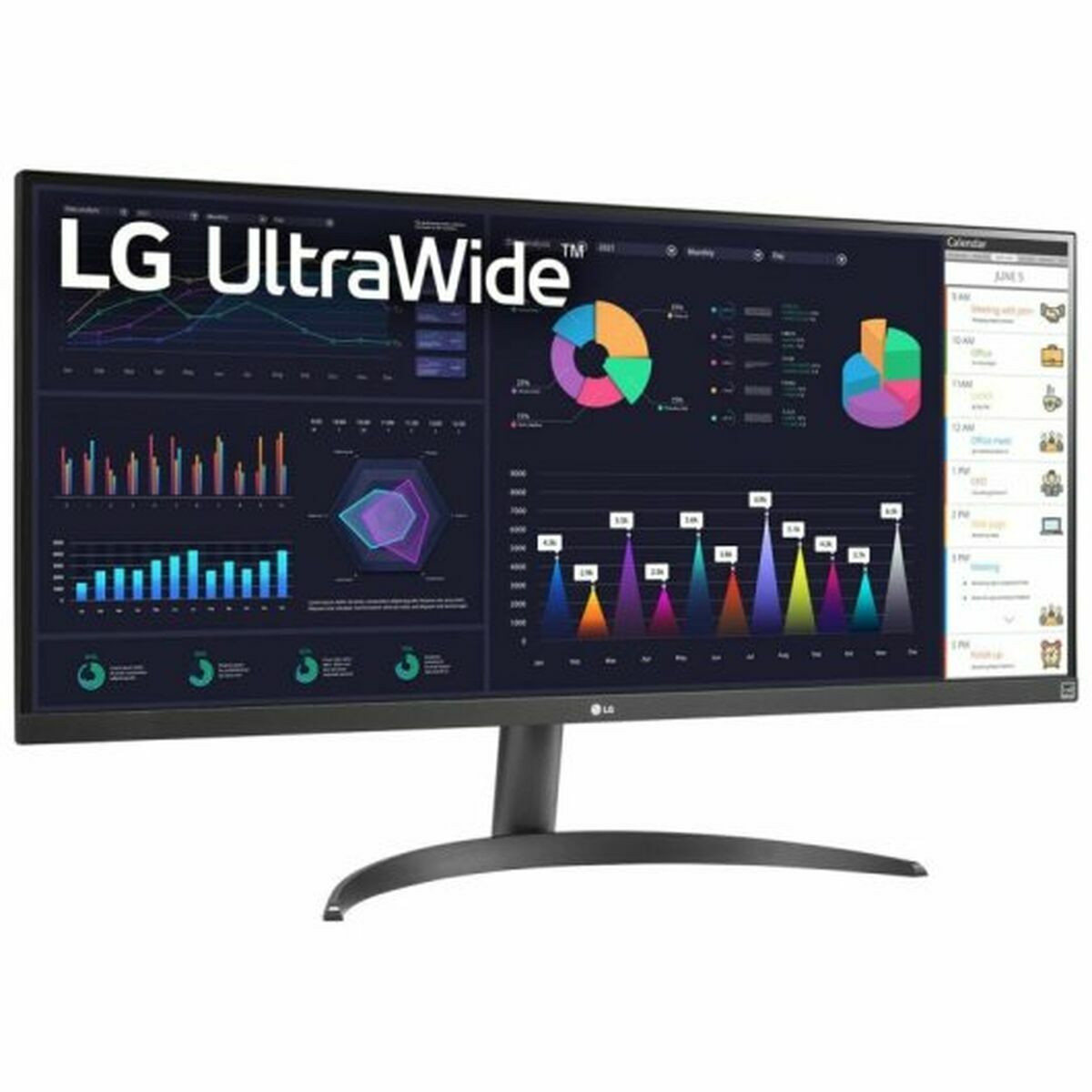 Kép Monitor LG 34WQ500-B 34" UltraWide Full HD 100 Hz 50 - 60 Hz