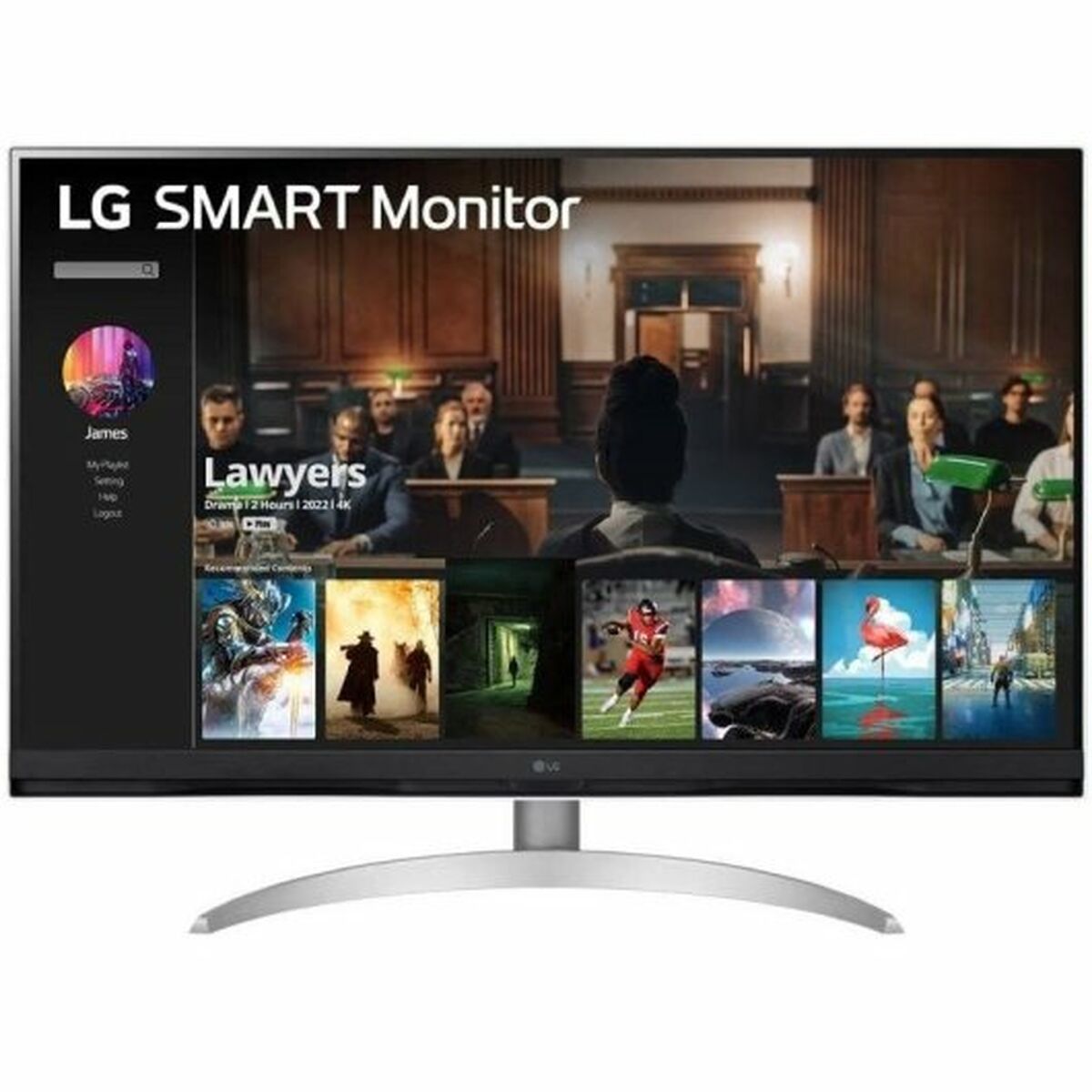Monitor LG 32SQ700S-W 4K Ultra HD 31,5"