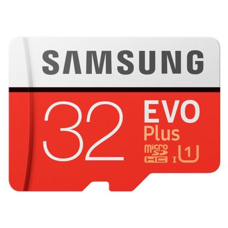 Micro SD Card Samsung EVO Plus MB-MC32G 32 GB Red White