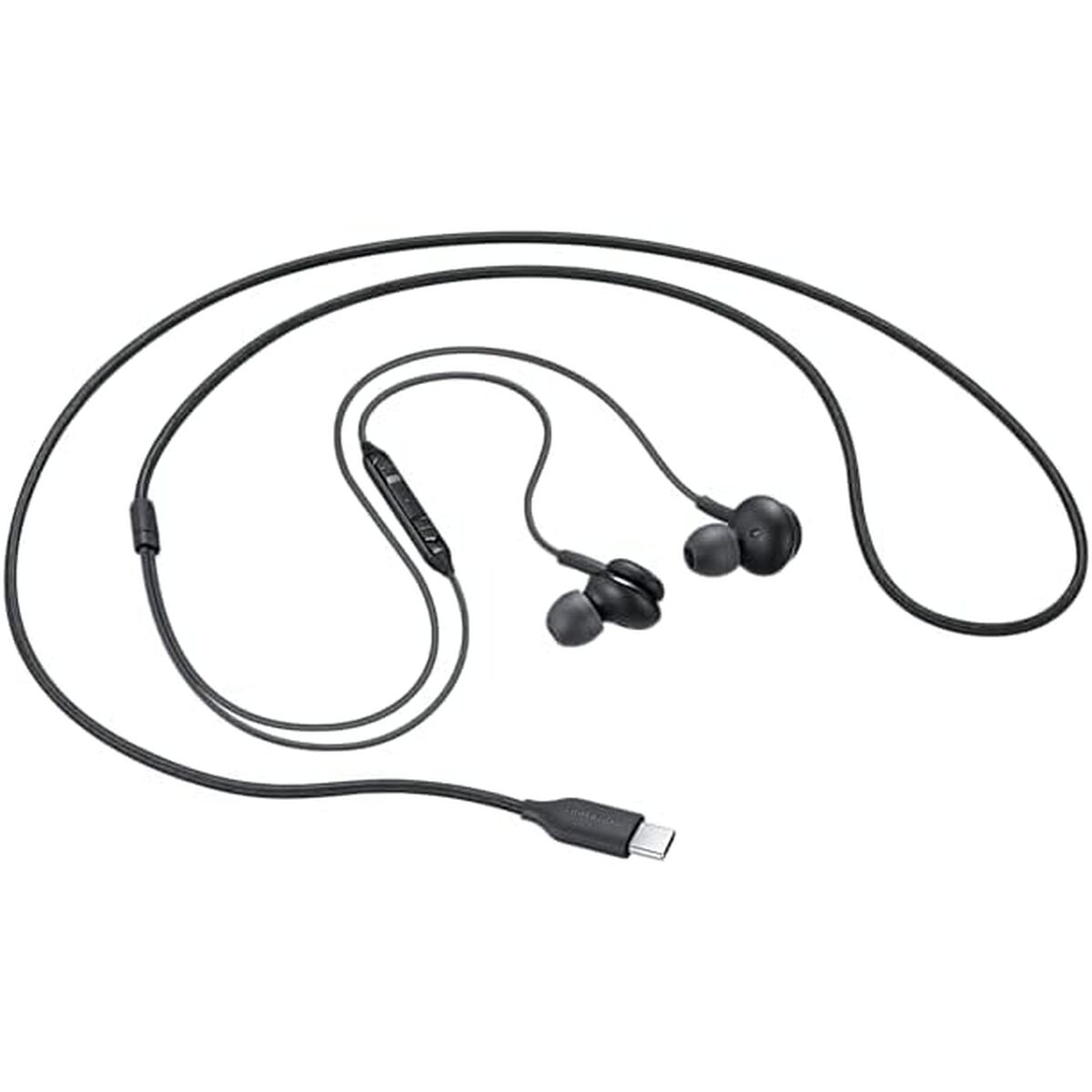 Headphones with Microphone Samsung EO-IC100BBEGWW Black