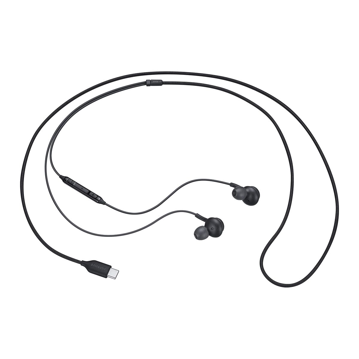 Headphones with Microphone Samsung EO-IC100BBEGWW Black