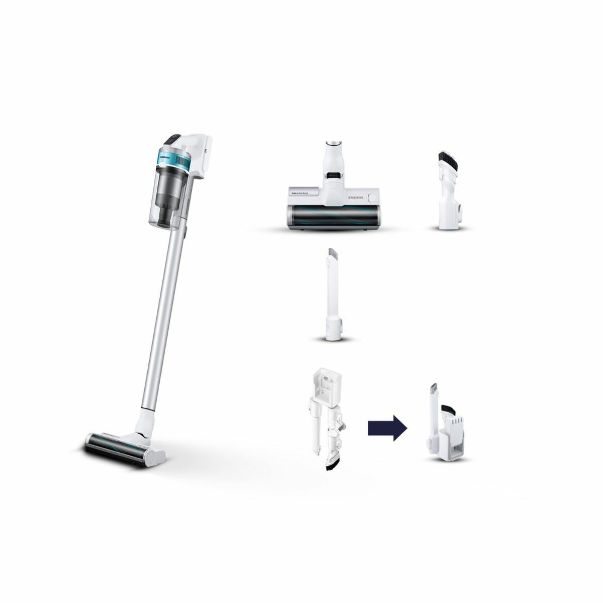 Image secondaire de Aspirateur balai Samsung VS15T7031R1 150 W