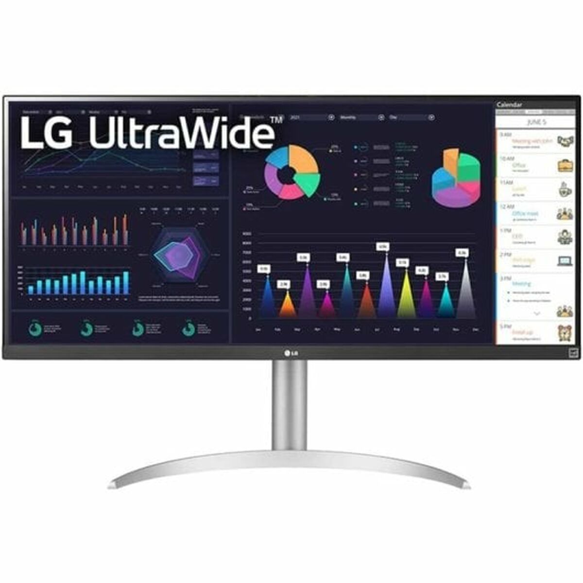 Image de Écran LG 34WQ650-W Full HD 34"