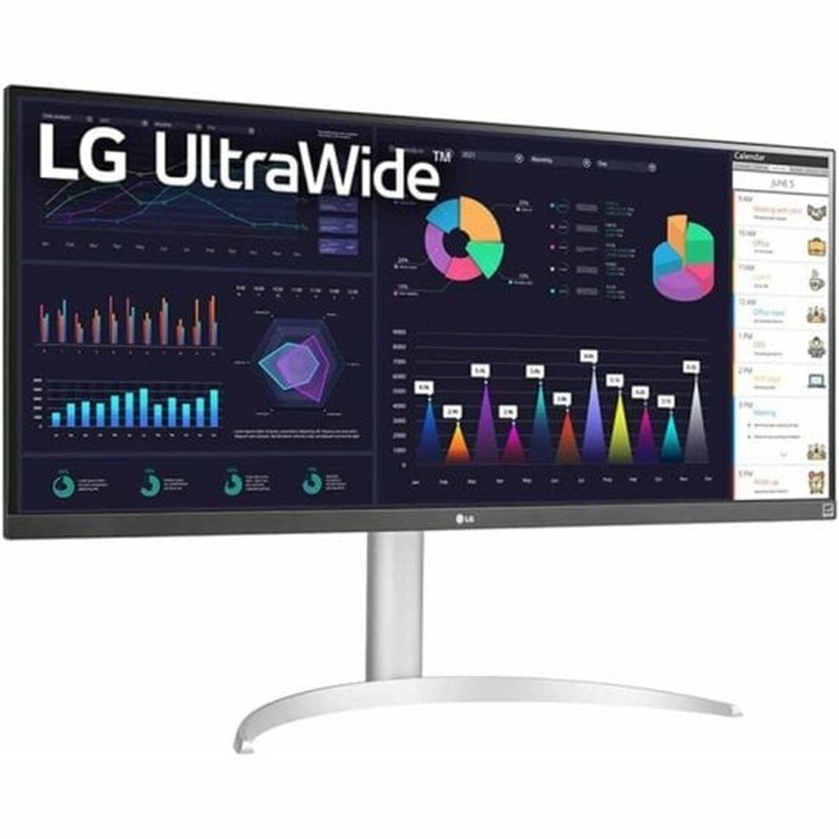 Bild von Monitor LG 34WQ650-W Full HD 34"