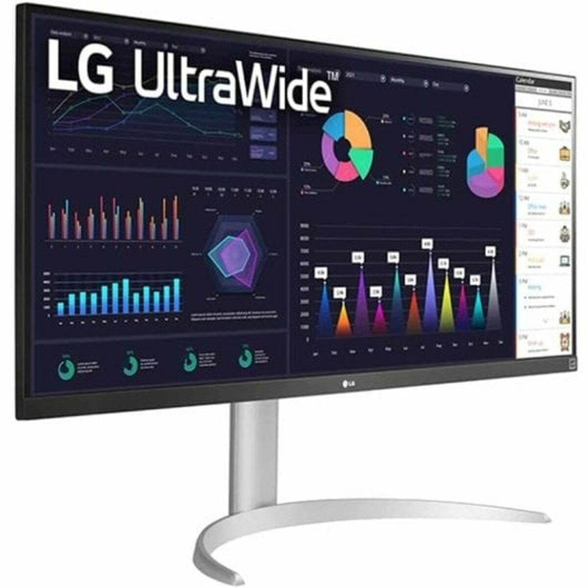 Bild von Monitor LG 34WQ650-W Full HD 34"