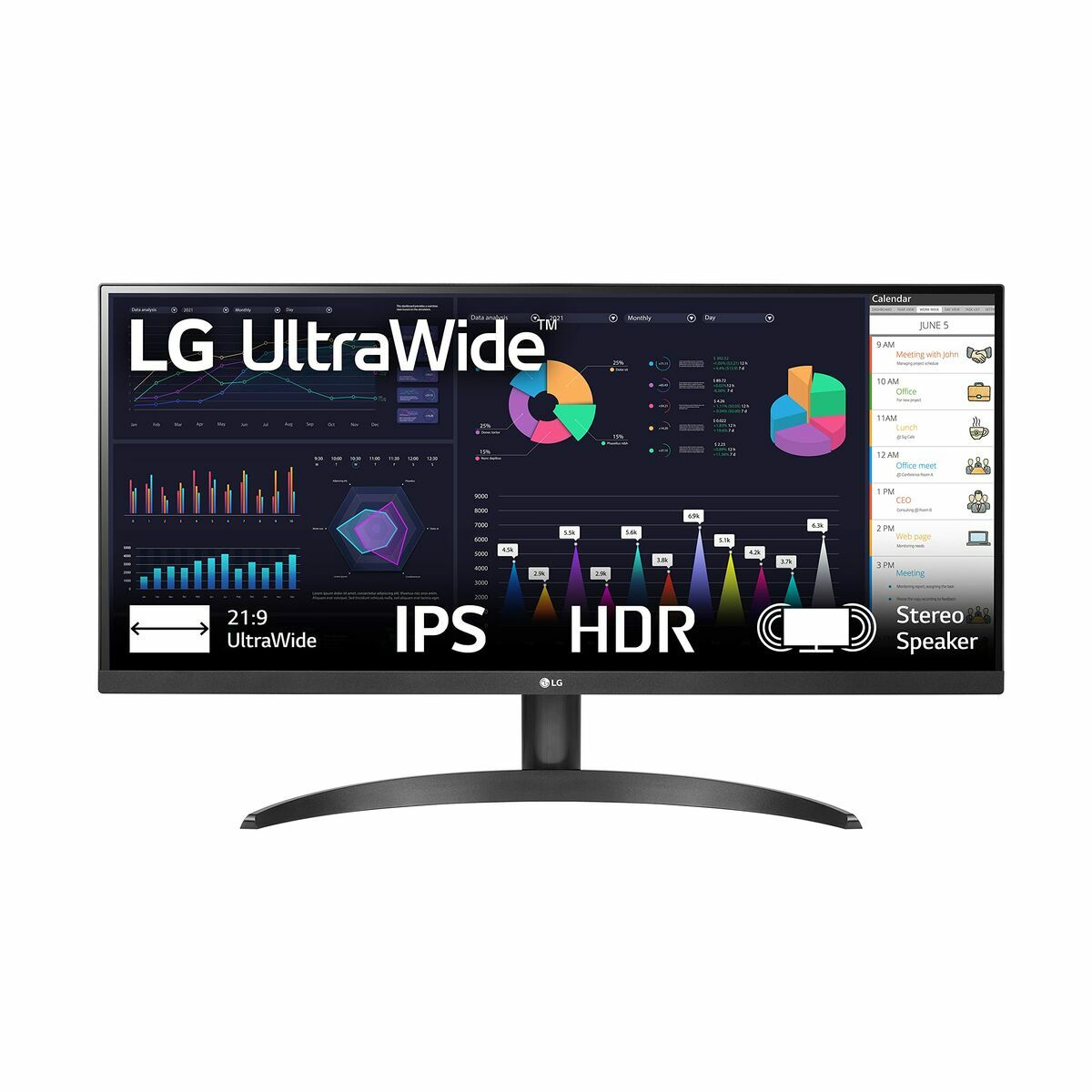 Afbeeldingen van Gaming Monitor LG 29WQ60A-B WFHD 29"