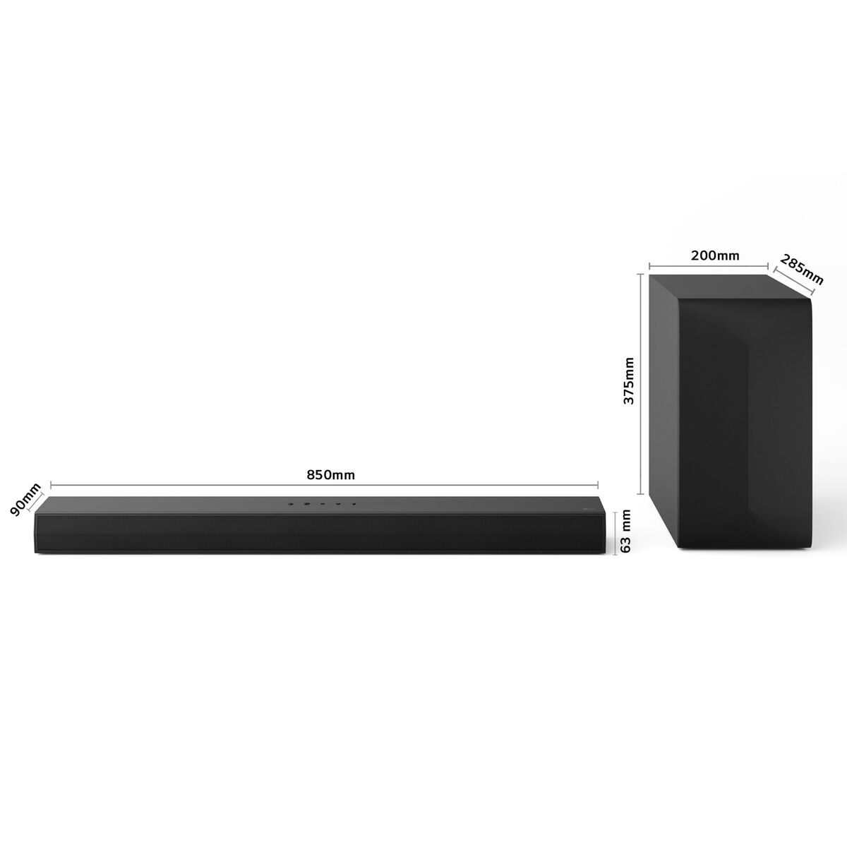 Picture of Soundbar LG DS60T Black 340 W