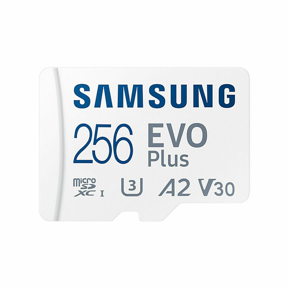 Micro SD Memory Card with Adaptor Samsung EVO Plus 256 GB