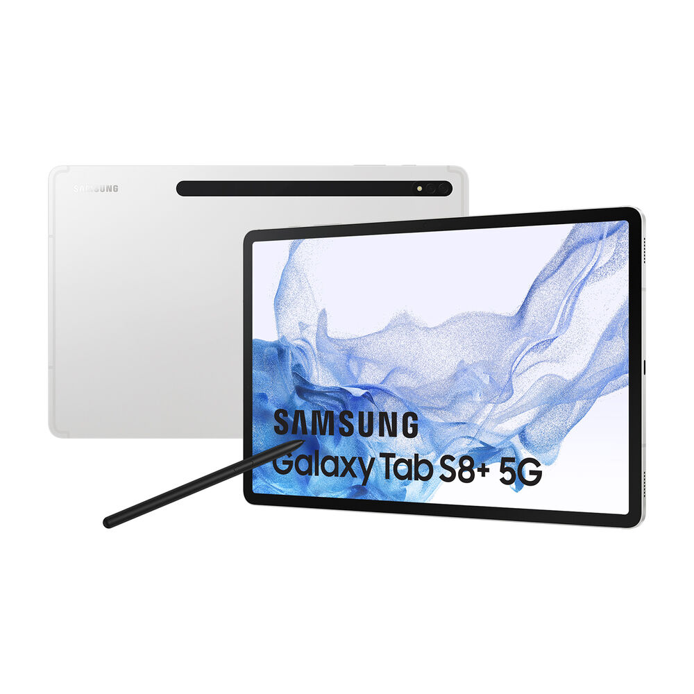 Tablet Samsung TAB S8+ X800 12.4" 128GB 8GB RAM Octa Core Sølv