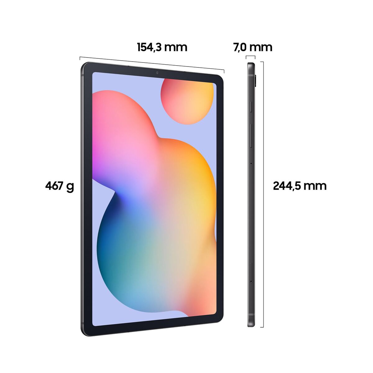 Image de Tablette Samsung Galaxy Tab S6 Lite 2022 10,4" Octa Core 4 GB RAM 128 GB Gris