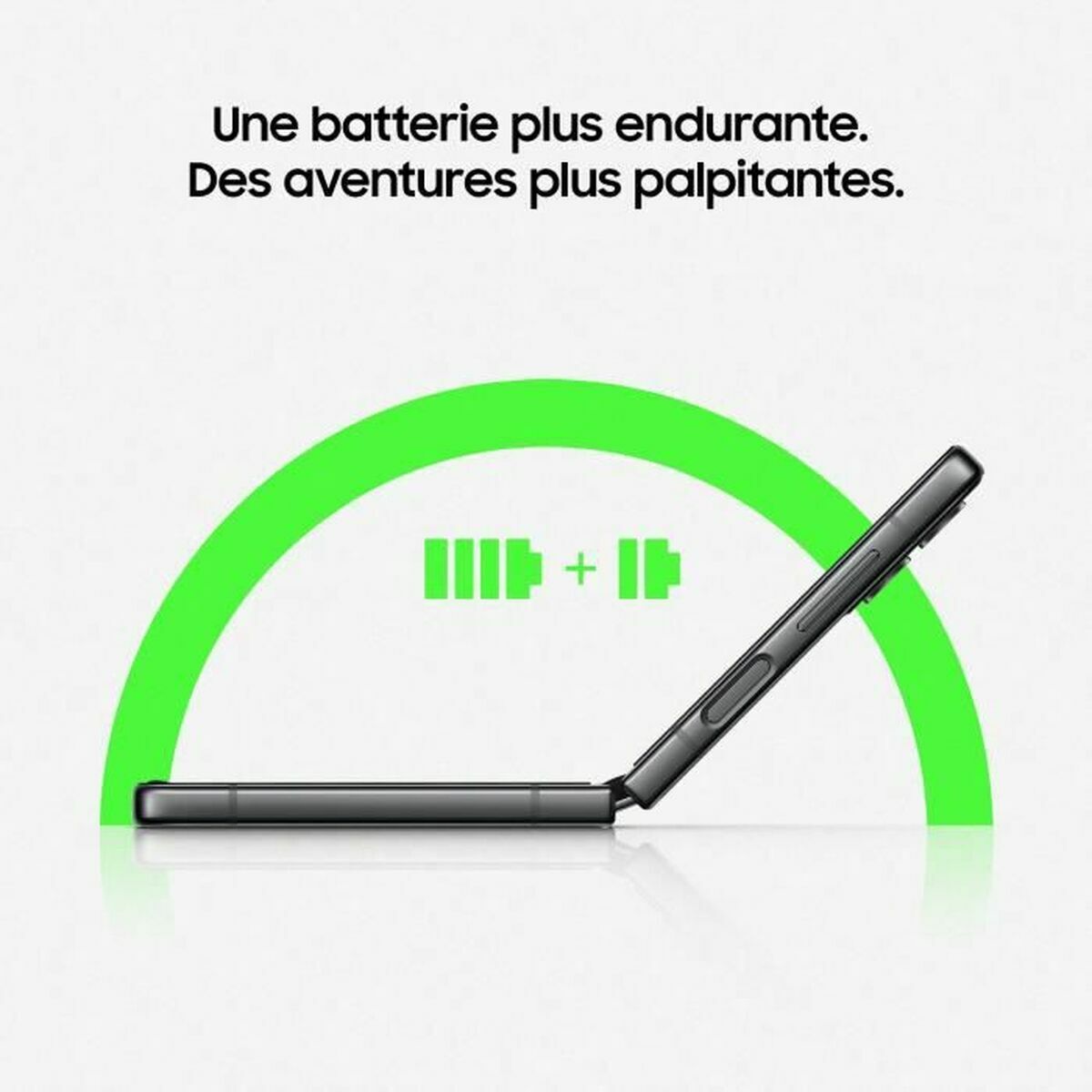 Bild von Smartphone Samsung Galaxy Z Flip4 5G 6,7" 5G 3840 x 2160 px 6,7" 8 GB RAM 256 GB Blau 256 GB