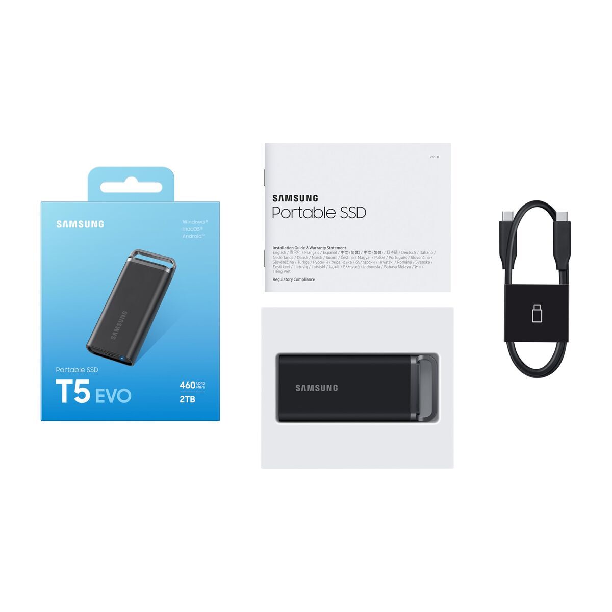 Picture of External Hard Drive Samsung T5 EVO 2,5" 2 TB SSD