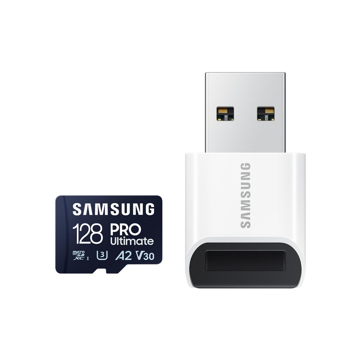 Bild von Micro SD Memory Card with Adaptor Samsung MB-MY128SA/WW 128 GB