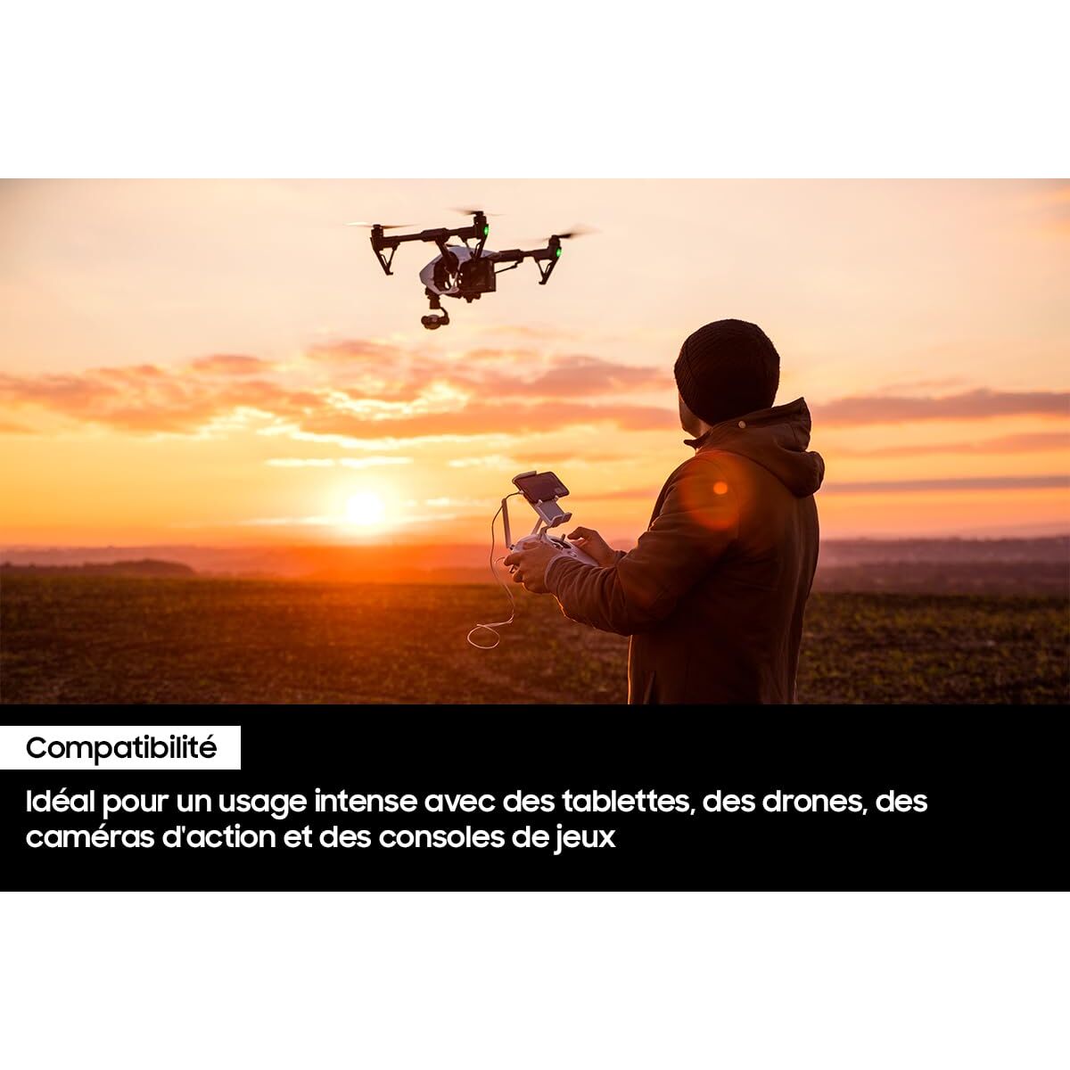 Bild von Micro SD Memory Card with Adaptor Samsung MB-MY128SA/WW 128 GB