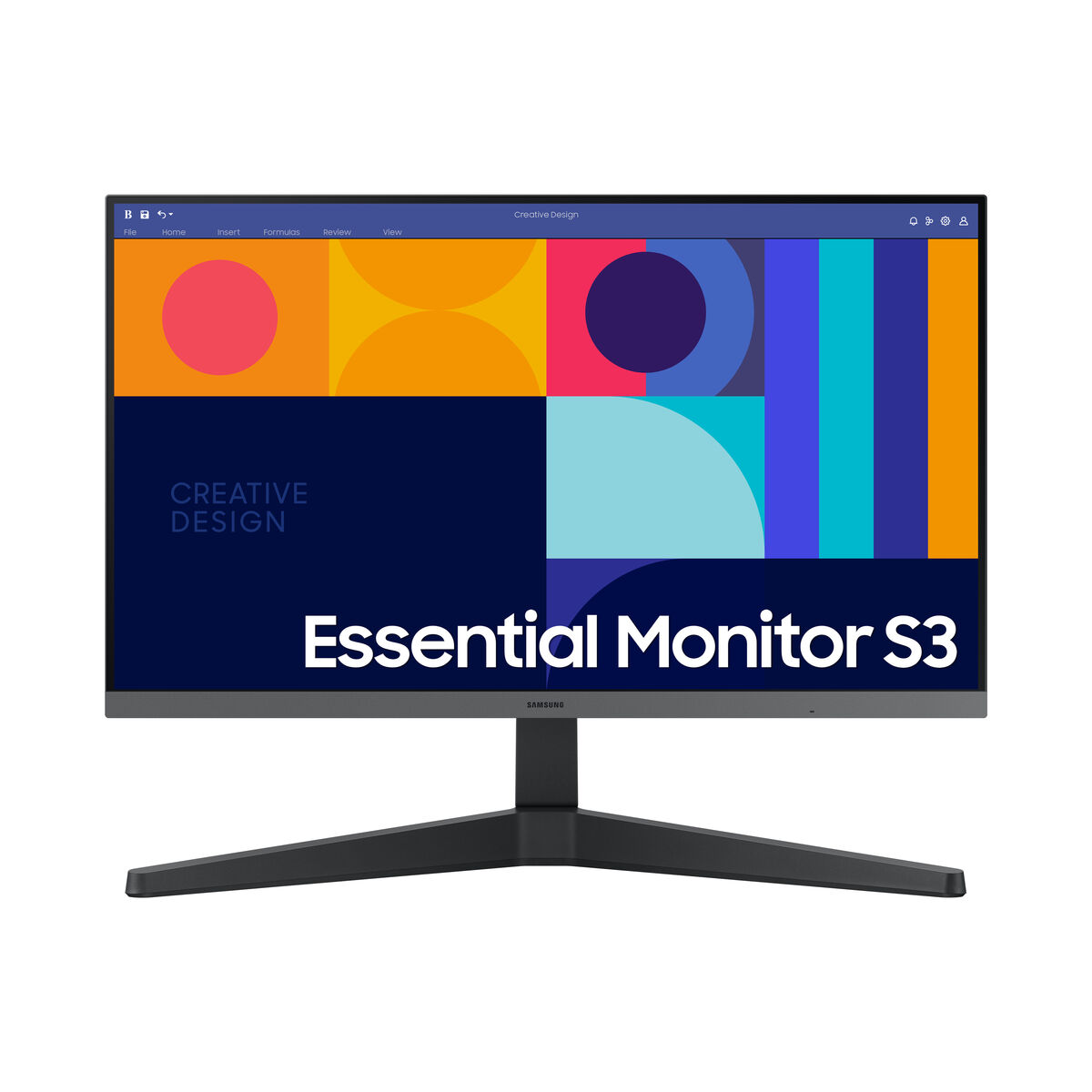 Obrazek Monitor Samsung LS24C330GAUXEN 100 Hz 24" Full HD