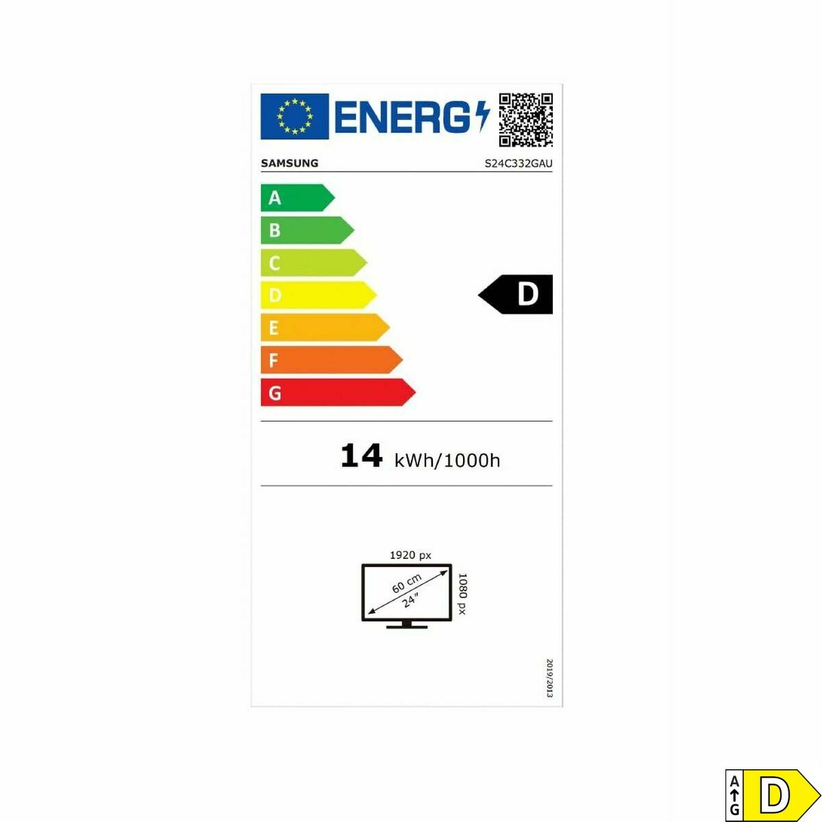 Afbeeldingen van Monitor Samsung LS24C332GAUXEN 24" Full HD