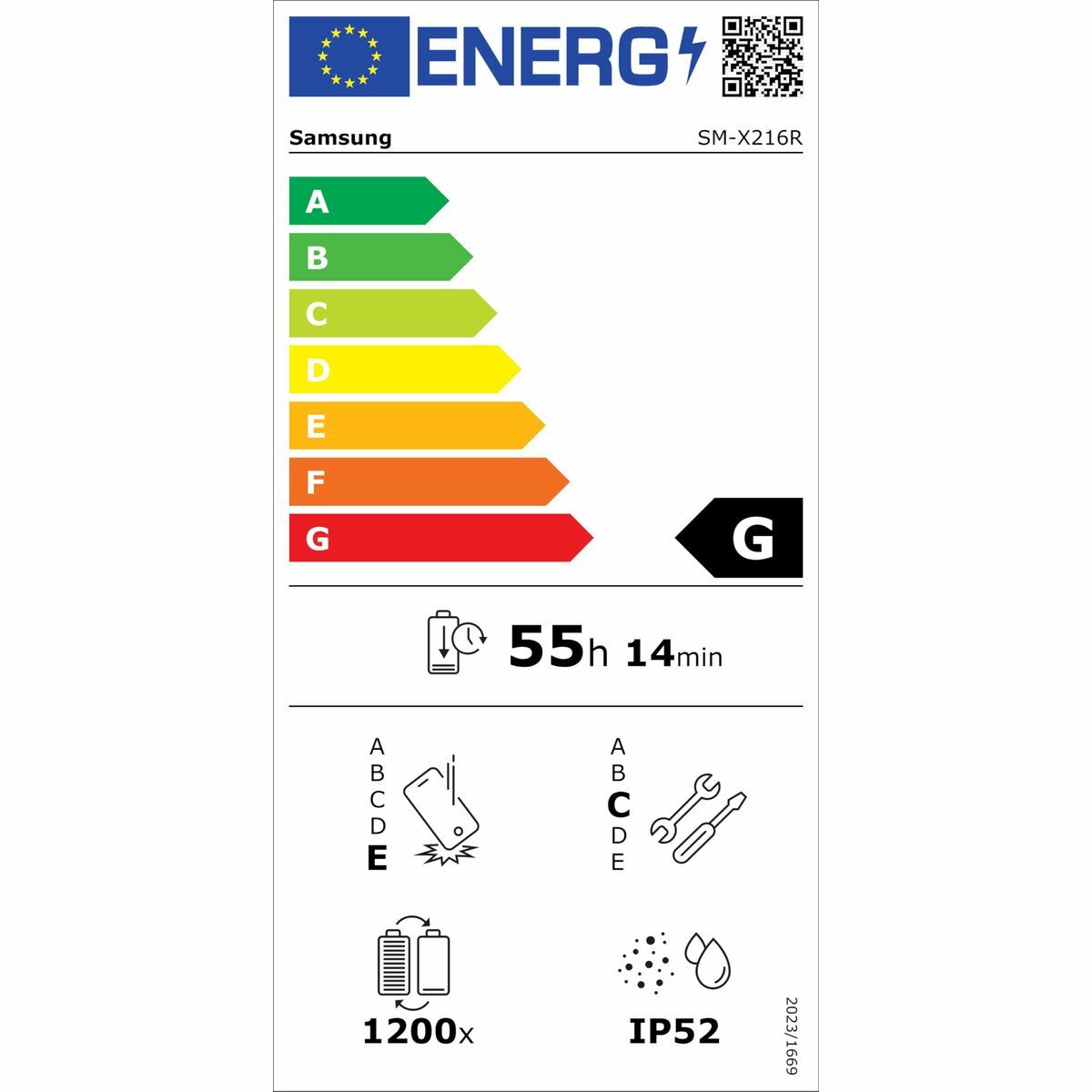 Afbeeldingen van Tablet A9+ Samsung SM-X216BZAEEUB 128 GB 8 GB RAM Grey