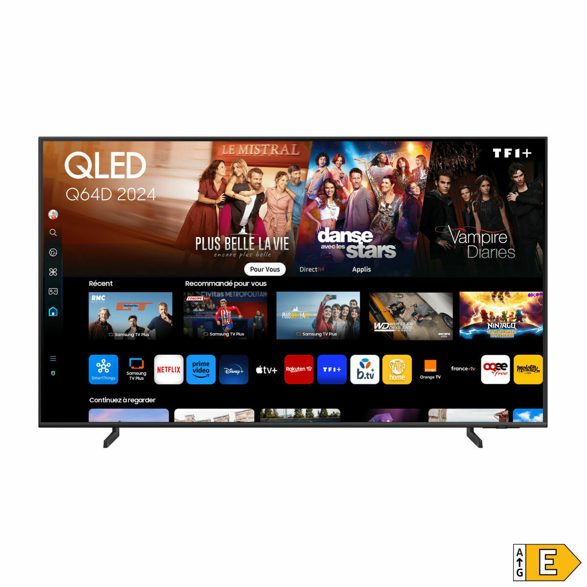 Bild von Smart TV Samsung TQ65Q64DAUXXC 65" 4K Ultra HD HDR QLED